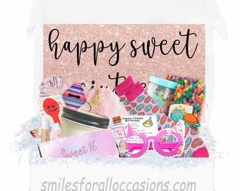 sweet 16 gift box ideas