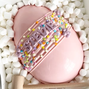Easter Breakable Chocolate Egg / Bunny Heart / Smash Heart / Hoppy Easter Gift / Smashable Egg / Breakable Easter Bunny Heart / Candy Smash