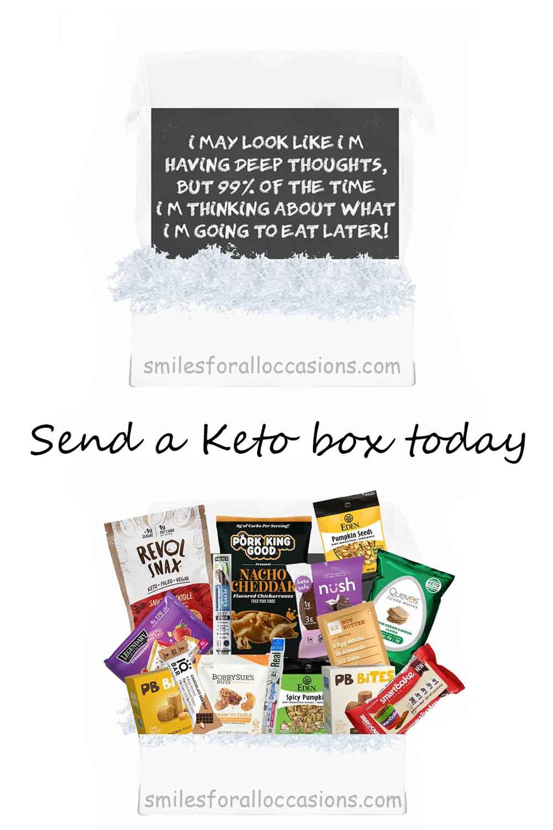 Keto Box / Keto Snacks / Low Carb Food Gift Box / Keto Care Etsy