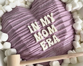 Mother's Day Breakable Chocolate Heart / Smash Cake Gift / Pinata Gift with Hammer / Birthday Gift / Candy / Gift For Mom Friend Sister