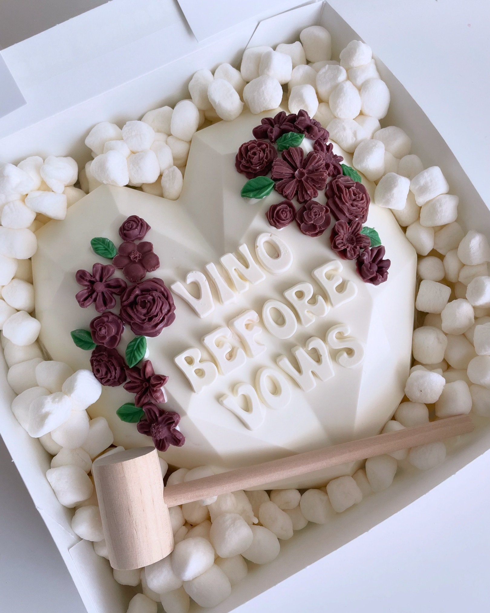 Birthday Breakable Chocolate Heart / Smash Cake Gift / Pinata Gift