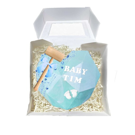 Annonce De Bebe Cœur En Chocolat Cassable Cadeau De Bebe Etsy France