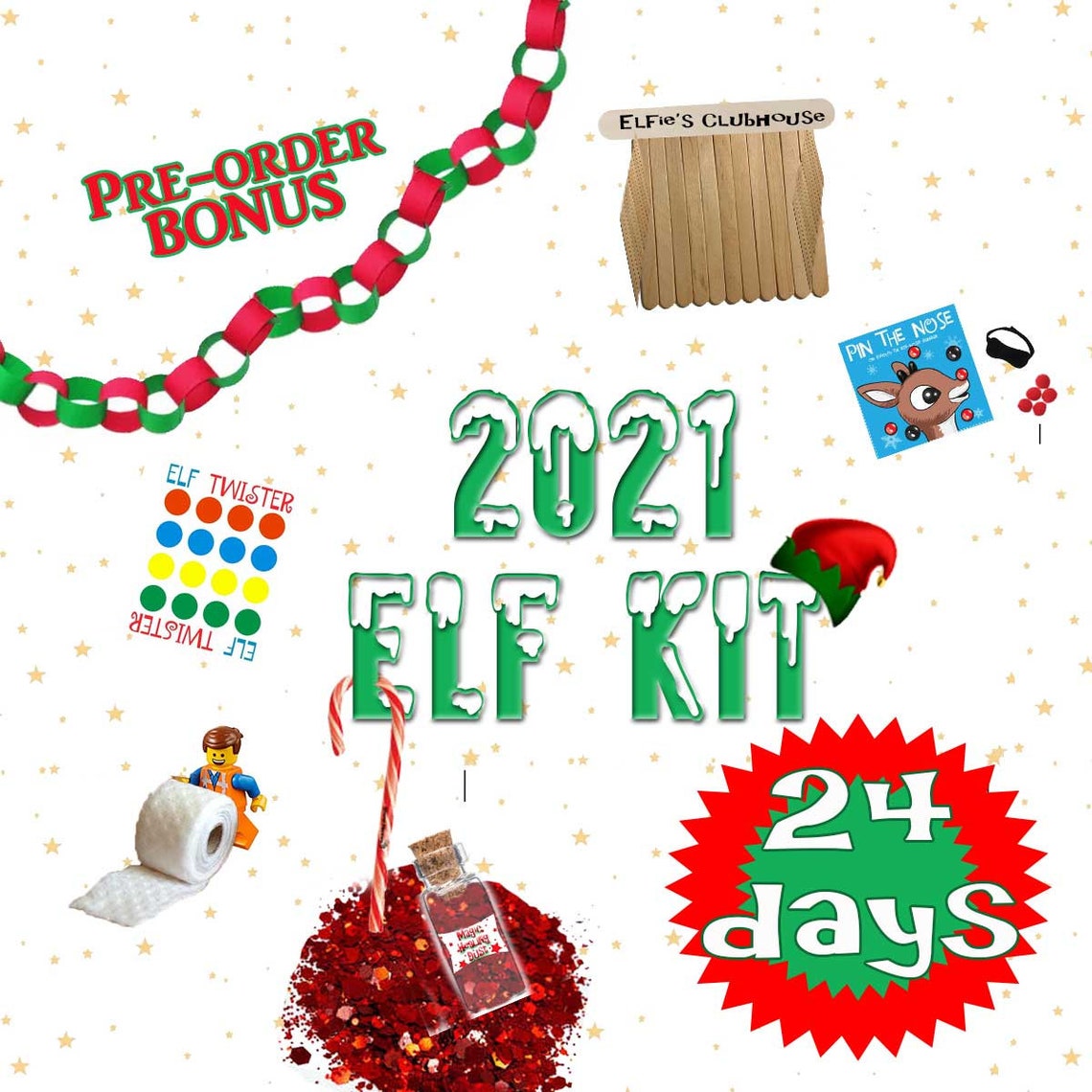 The Complete Elf Kit / Elf Activities / Christmas Prop 2021 Etsy