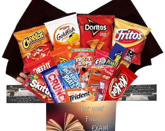 Final Exam Care Package / College Gifts / College Care Package/ Gift From Home / Dorm Snacks / College Gift Box / Test Care Package