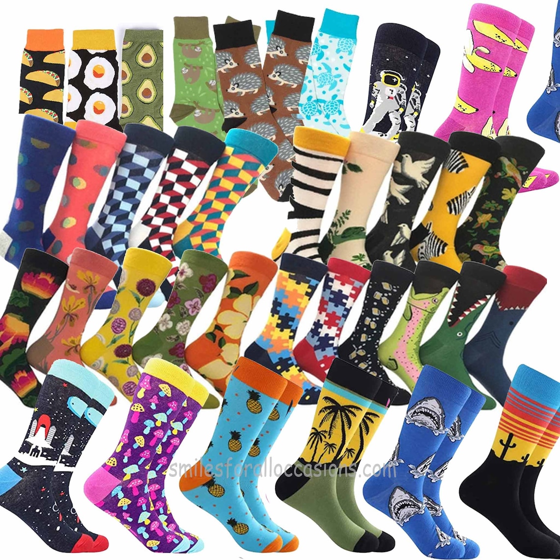 Crazy Socks / Socks for Women / Fuzzy Socks / Gift for Her / Etsy