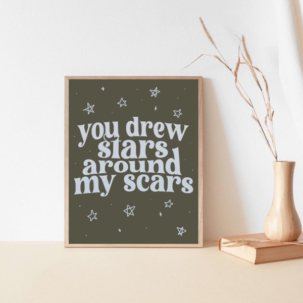 Buy You Drew Stars Around My Scars Online In India Etsy India