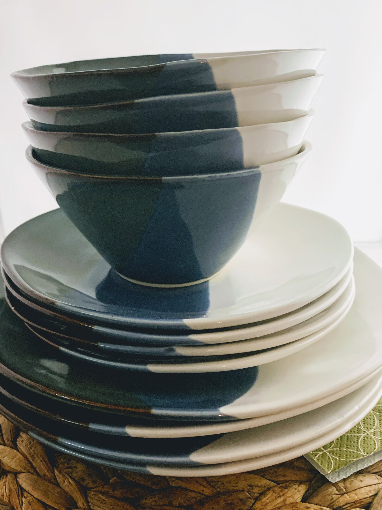 Ceramic Dinnerware I 3 Piece Stoneware I Handmade Pottery I Etsy