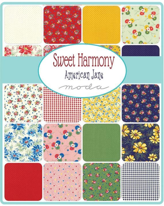 Assorted MODA Cheeky Charm Pack by Urban Chiks; 42-5 Inch Precut Fabric Quilt Squares