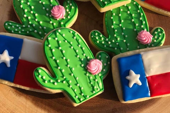 Cactus Pot Cookie CutterFondant Cake DecoratingUK Seller