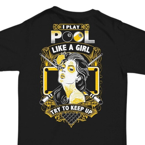 funny billiards t shirts