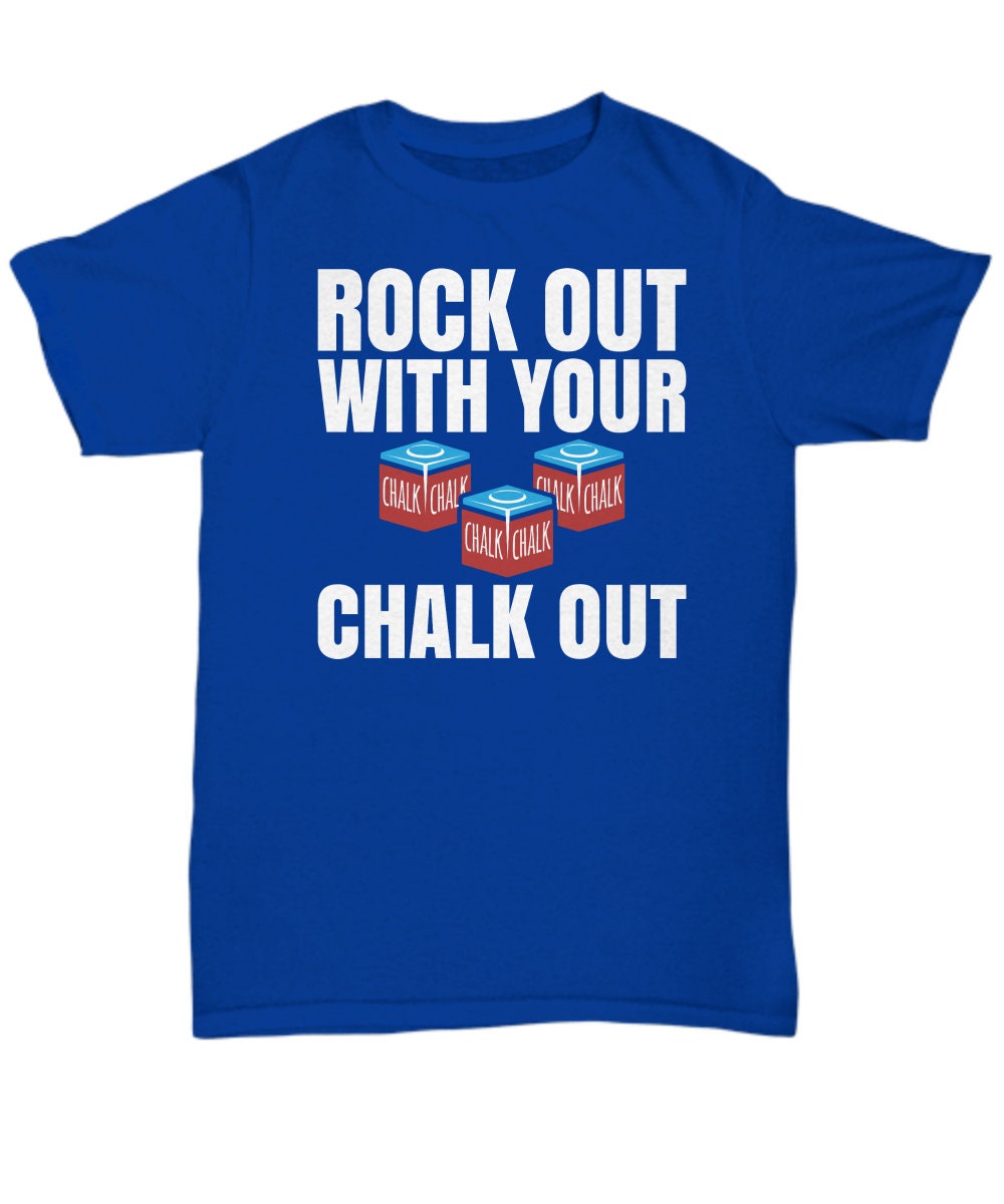 Rock Out With Your Chalk Out Pool Gift Pool Shirt Gift for - Etsy