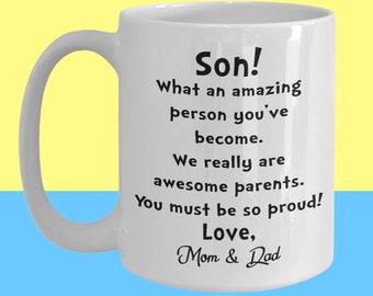 Son mug, son gift, son coffee mug, gift for son, funny gift for son, son birthday gifts, mother son gift, funny son mug