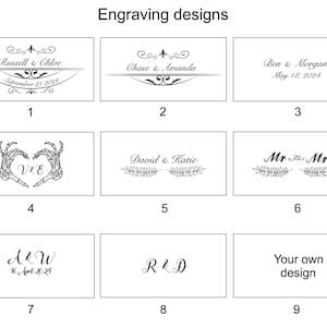 engraving options