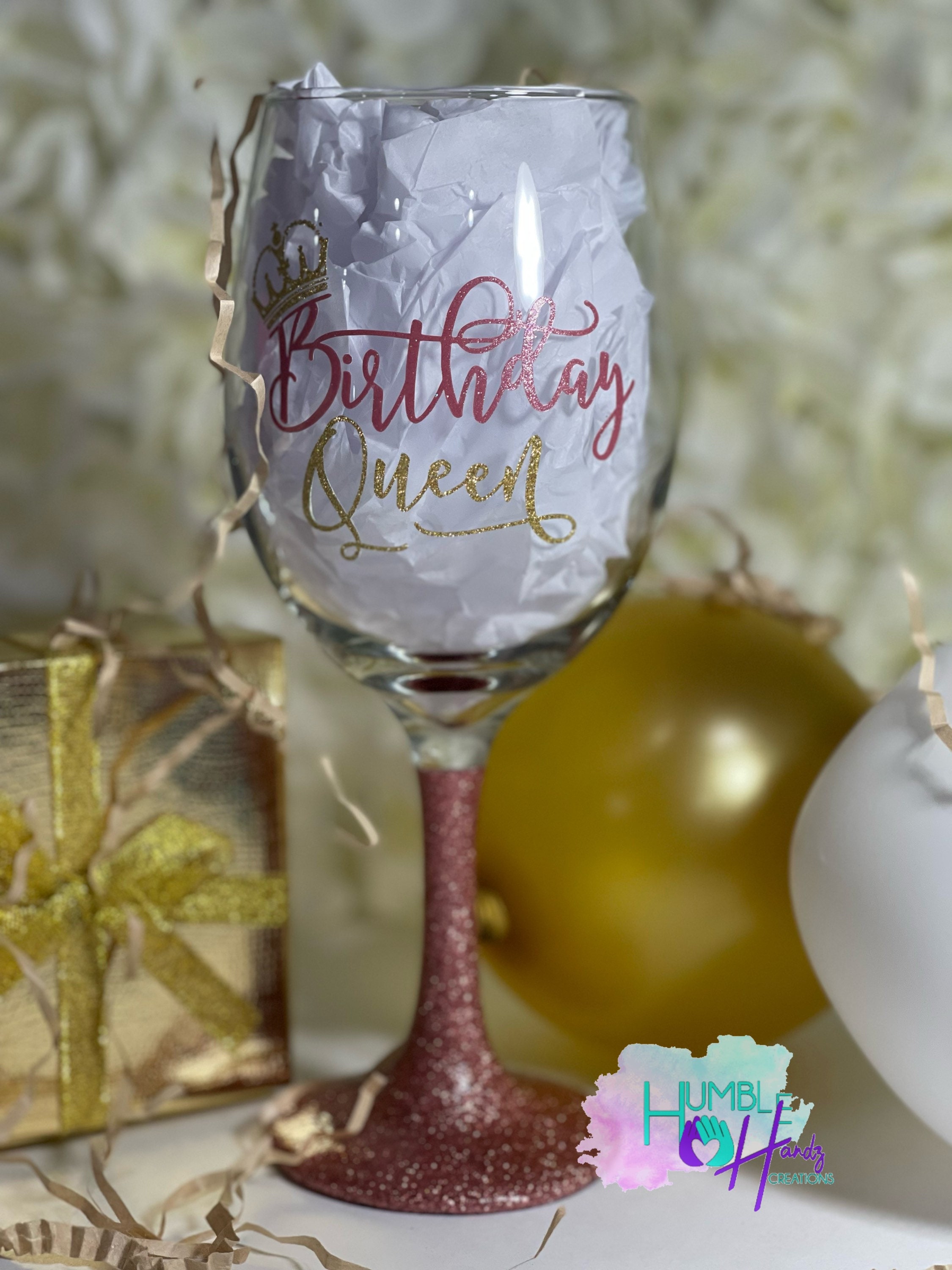 Order Birthday Photo Glass For Wife, 19.5x19.5cm