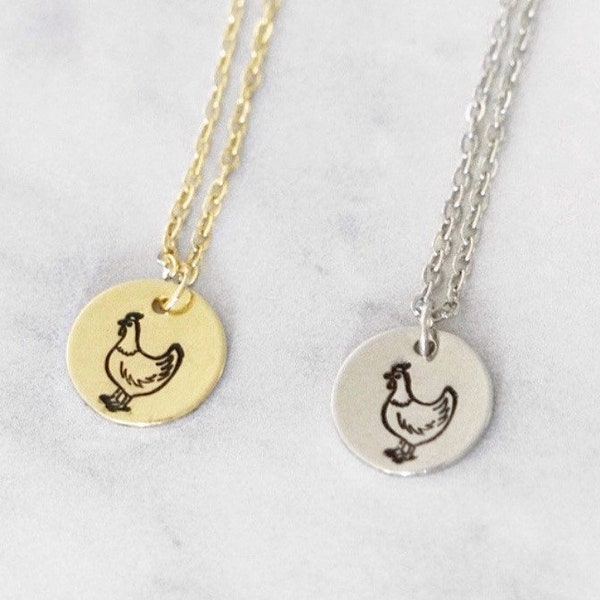 Chicken Necklace Etsy