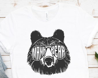 Cute Mama Bear Shirt, Funny Mom Shirt, Shirts For Mom, Mama Bear T-Shirt, Mom life Shirts, Gift For Mom