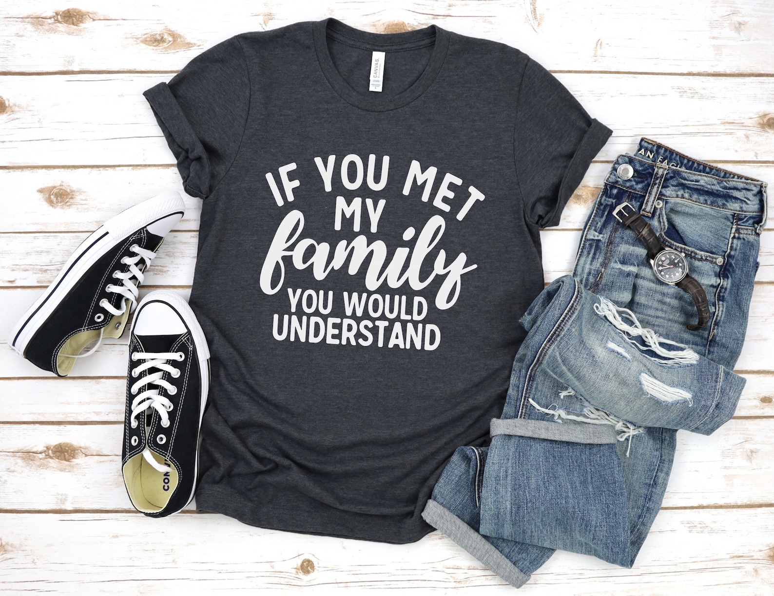 Funny Family Tshirt If You Met My Family You Would Etsy