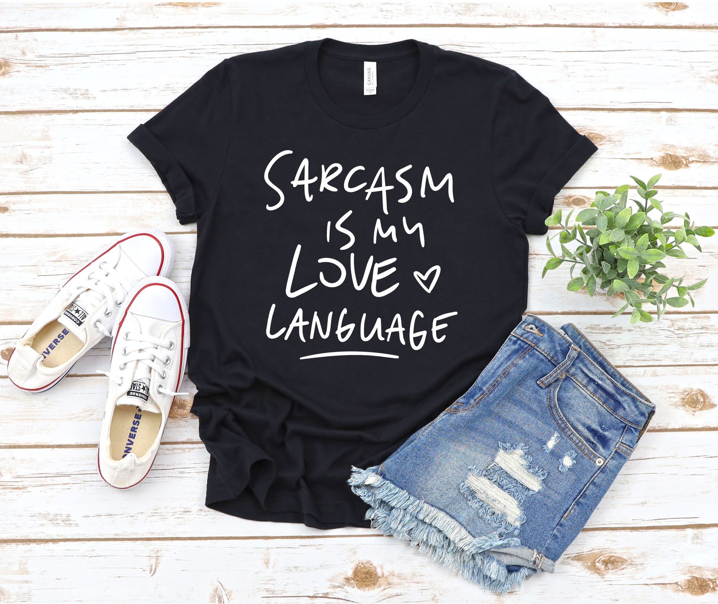 My Love Language Is Sarcasm Shirt Sarcasm Shirt Sarcasm Gift Love Language Shirt Funny Gift Gift for Wife Funny Tee Sarcasm Tee