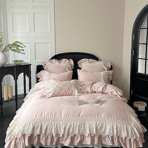 Princess Soft Cotton Ruffle Bed Set