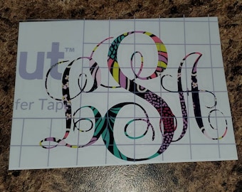 Personalized Decals 6 inch
