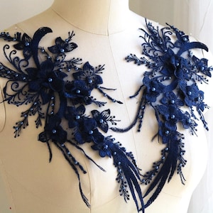 Navy blue costume jewelry best sale