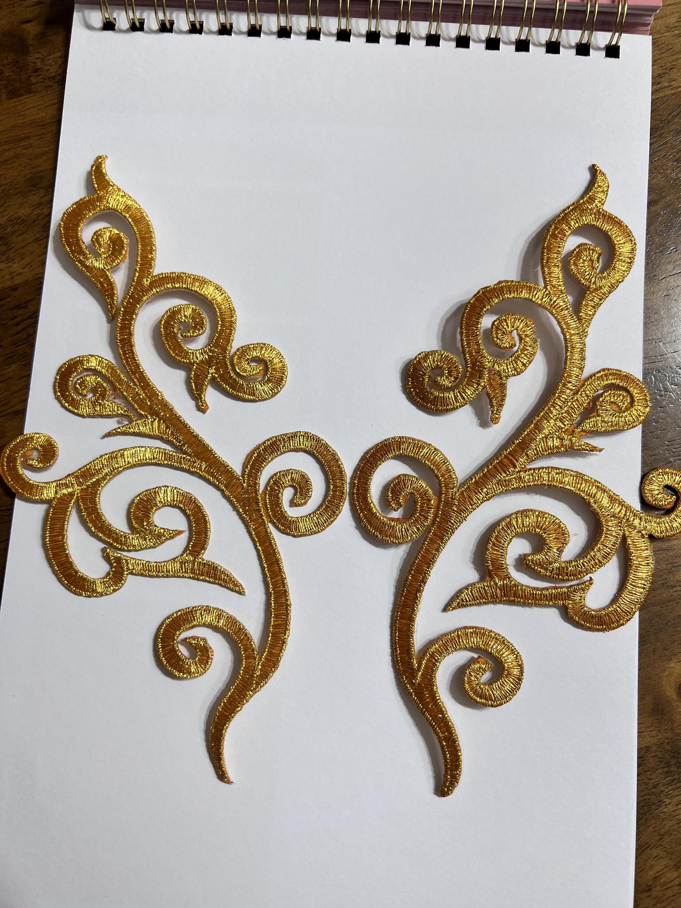 Asian Gold Dress - Etsy