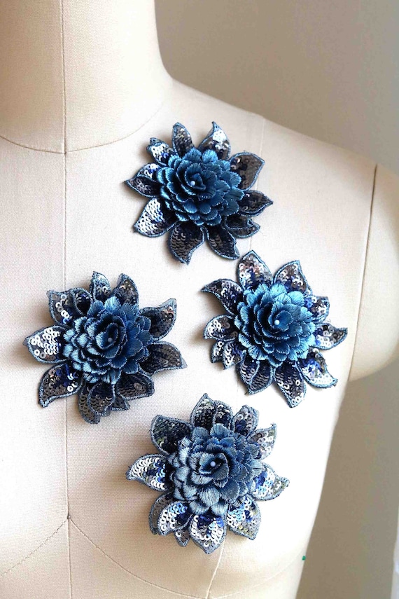 新品☆フラワーお花3D水着3☆ブルー Sweet Passion - 新品☆フラワーお花3D水着☆ブルーの通販 by ANDESIR