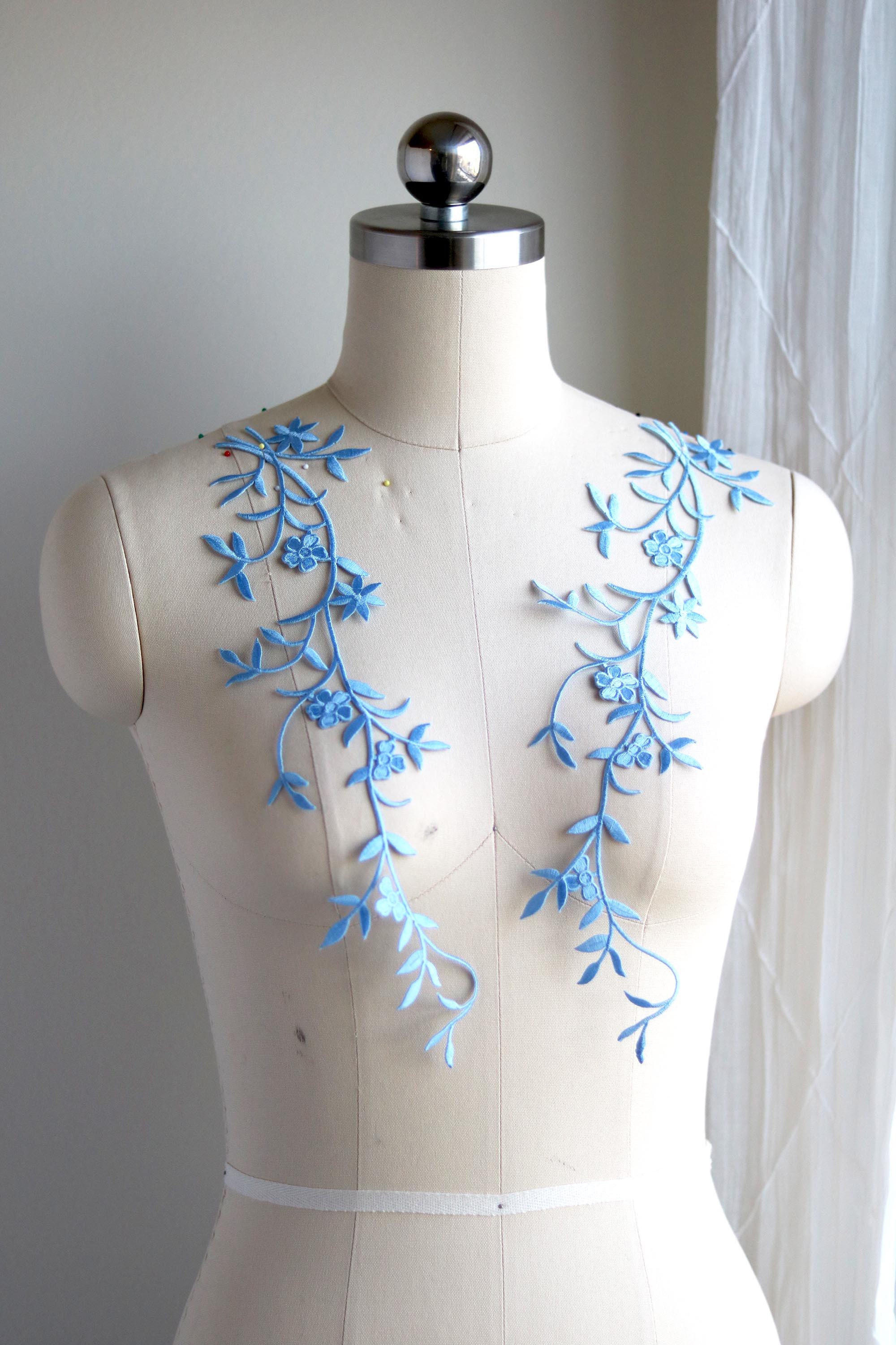 バレエ type L / lace flower sapphire blue バレエ type L / lace flower sapphire blue Blue Lace Flower