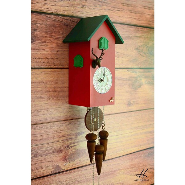 Deer Head Cuckoo Clock Etsy