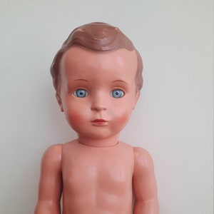 Vintage Schildkrot Boy Doll (Turtle Mark) 1980, 17 pulgadas