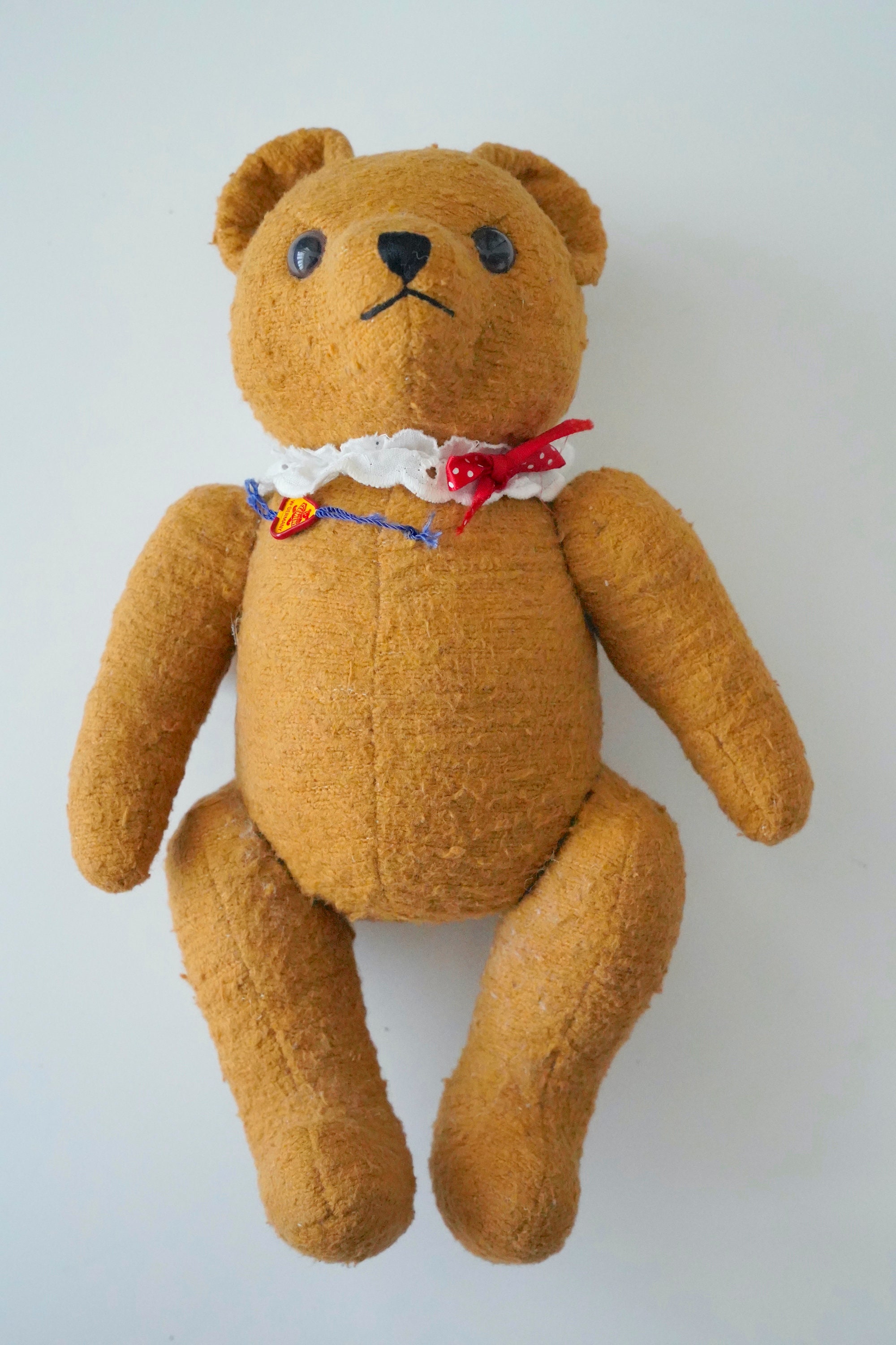 Antique German Teddy Bear Clemens Spieltiere With Original Tag 11