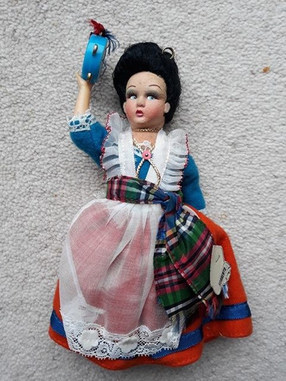 domein『crown』　Italy antique doll domein『crown』 Italy antique doll Antique Vintage Italy Doll