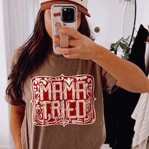 Western Mama Tried DTF TRANSFER Ready To Press | Direct To Film | Cold Peel Transfer 6233