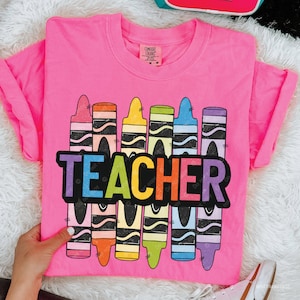 Teacher DTF Transfer | Ready To Press | Direct To Film | Cold Peel Transfer 4430