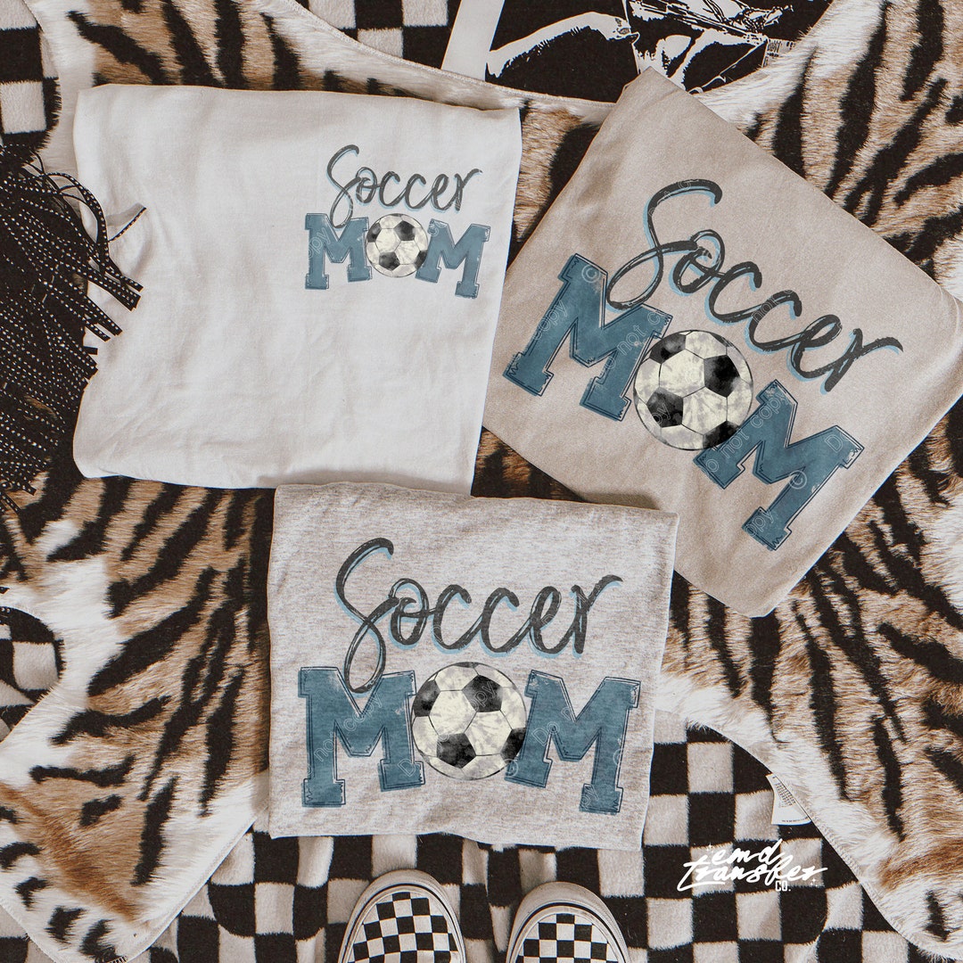 Soccer Mama DTF TRANSFER Direct to Film Ready to Press Cold Peel 5355 ...