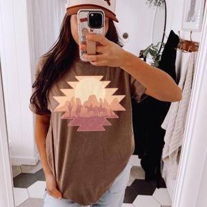 Western Aztec DTF TRANSFER Direct To Film Ready To Press 2874