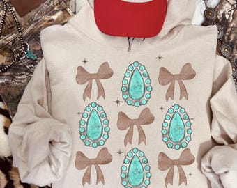 Transferencia DTF turquesa occidental, directa a película, lista para imprimir 9107