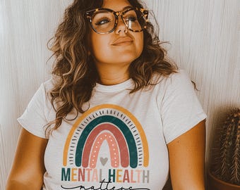 Mental Health Matters DTF Transfer Ready To Press | Direct To Film | Cold Peel Transfer 2538