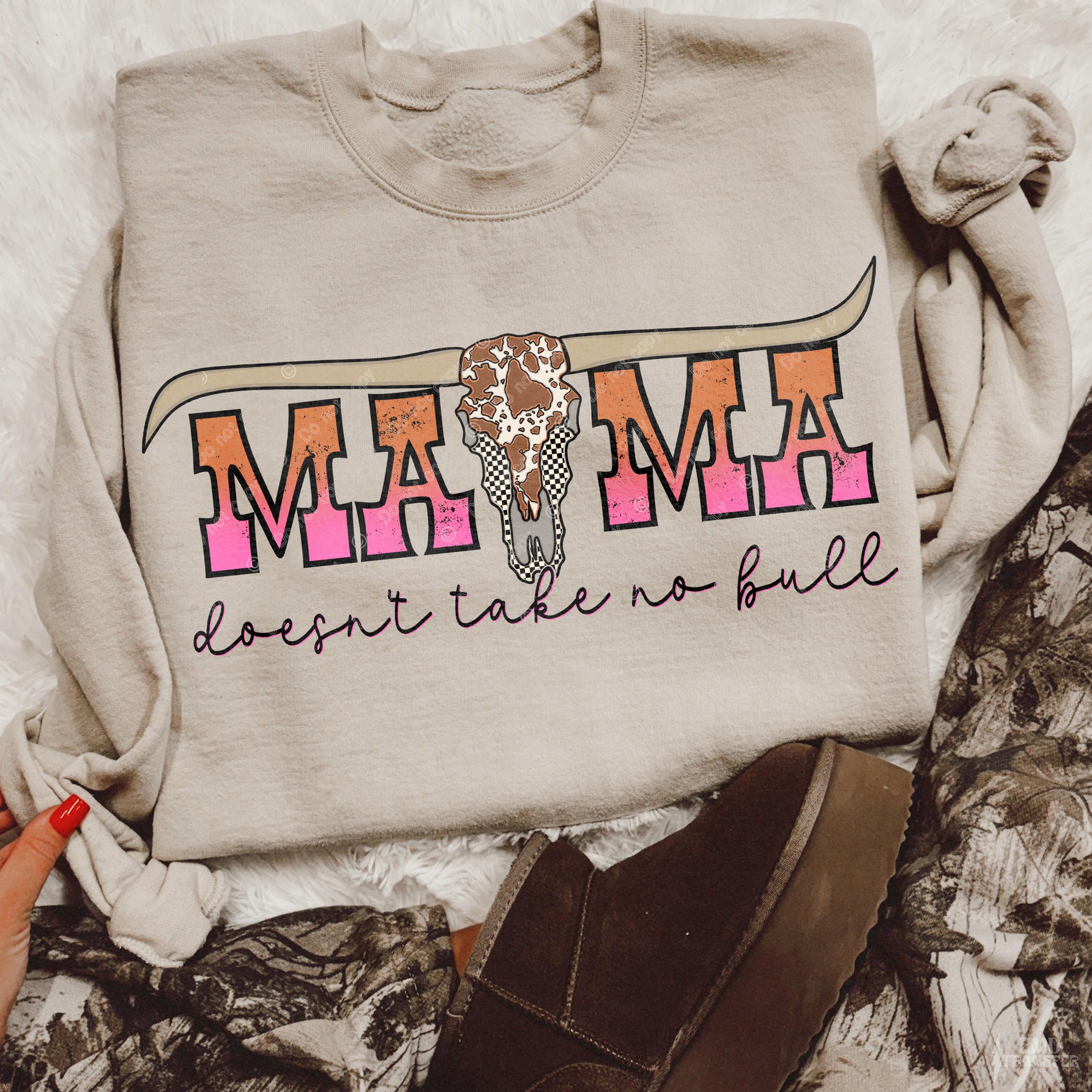 Mama Western DTF TRANSFER | Ready to Press | Direct to Film | Cold Peel ...