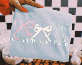 Jesus Faith Child Of God DTF Transfer Ready To Press | Direct To Film | Cold Peel Transfer 9204
