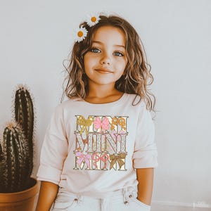 Girl Kid Mini DTF TRANSFER Ready To Press | Direct To Film | Cold Peel Transfer 9438