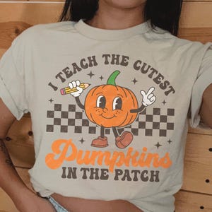Cutest Pumpkins Teacher Fall DTF Transfer | Ready To Press 5094