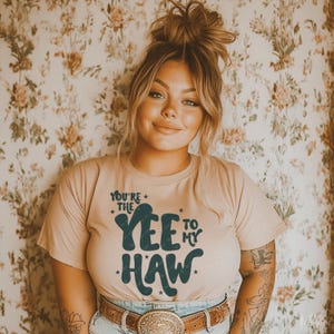 Yee To My Haw Green Western DTF Transfer | Direct To Film | Cold Peel Transfer 6266