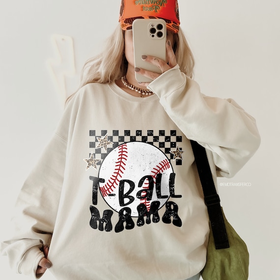 T-Ball Mama DTF TRANSFER Direct To Film Ready To Press 7355