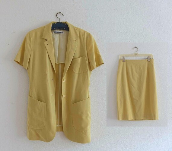 90s Jil Sander costume, L, 40