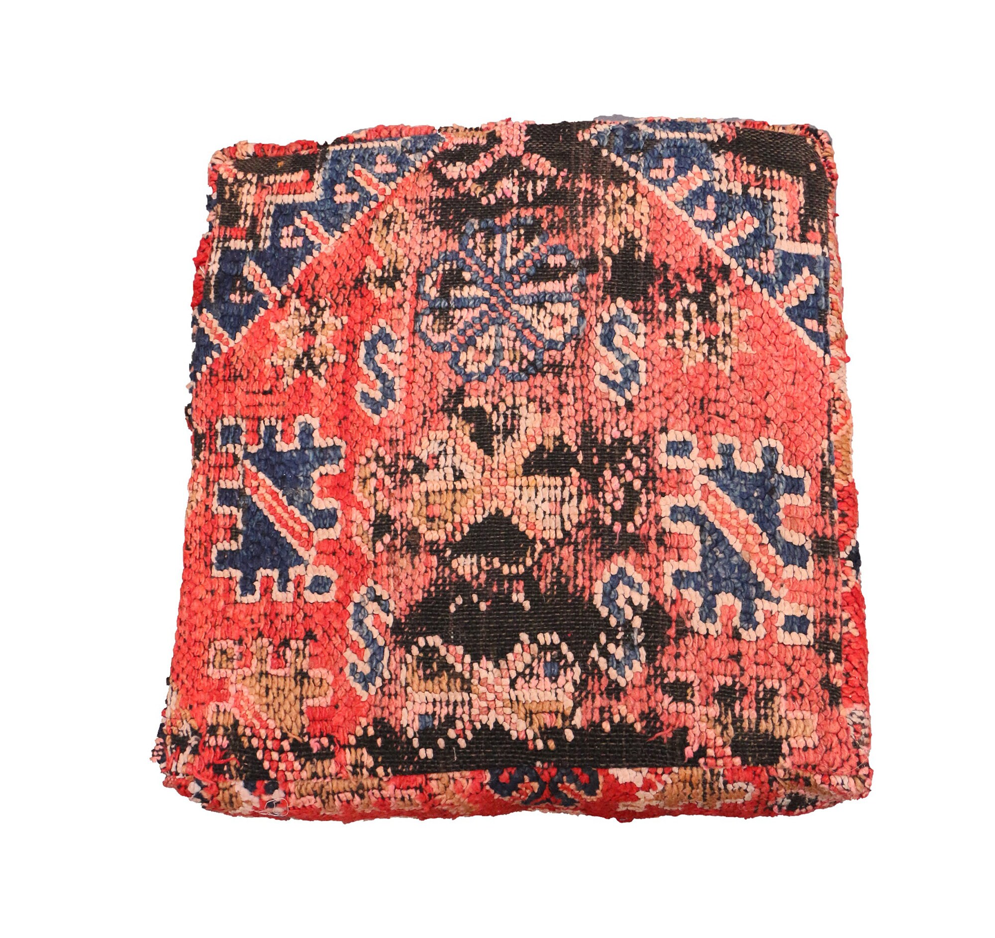 Cubierta de puf marroquí puf marroquí otomano cojín de piso | Etsy