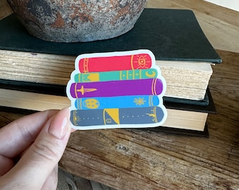 ACOTAR Inspired Sticker | Bookish Sticker ACOTAR | Kindle sticker | Fantasy Reader | TBR Sticker