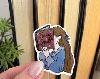 Fairy Smut Reader Sticker | Bookish Fantasy Romance | Fantasy Smut Sticker | Romantacy Reader Sticker | Booktok Kindle Sticker