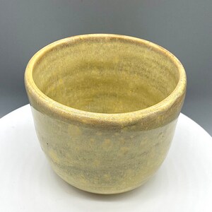 Small yellow bowl