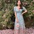 Beatrice Lavender Frill Mesh Dress